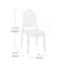 Flash Furniture Transparent Crystal Extra Wide Ghost Chairs, PK4 ZH-GHOST-OVR-4-GG - alternate 4